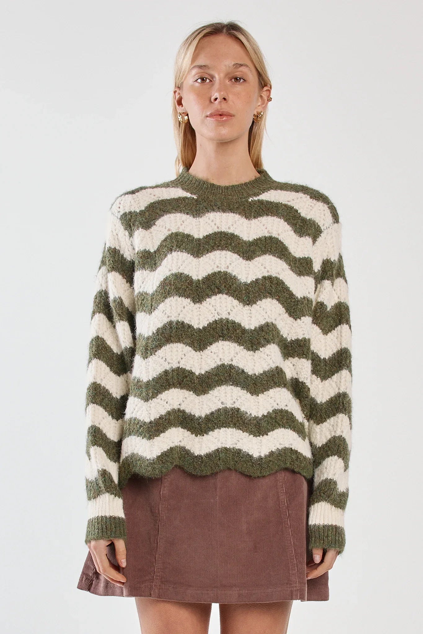 Nikkita Wavy Stripe Knit