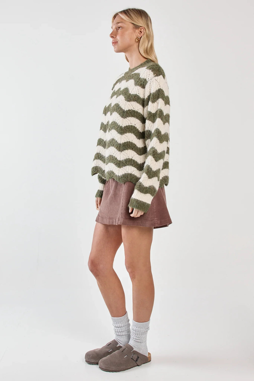 Nikkita Wavy Stripe Knit