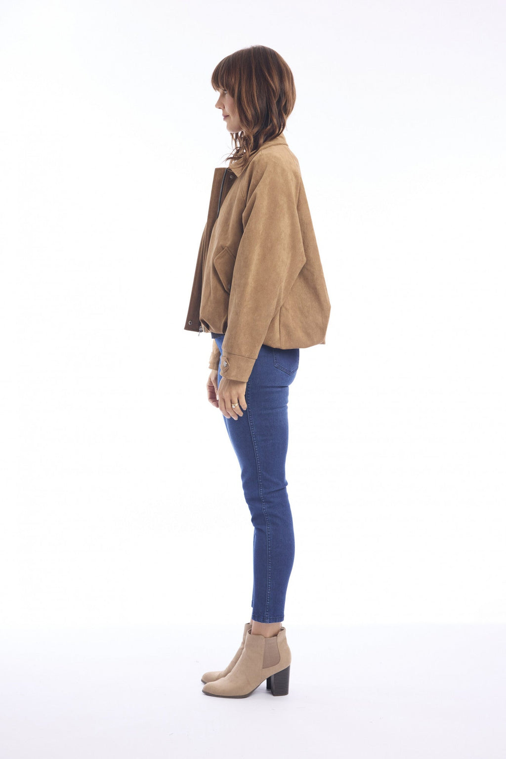 Bomber Jacket - Camel