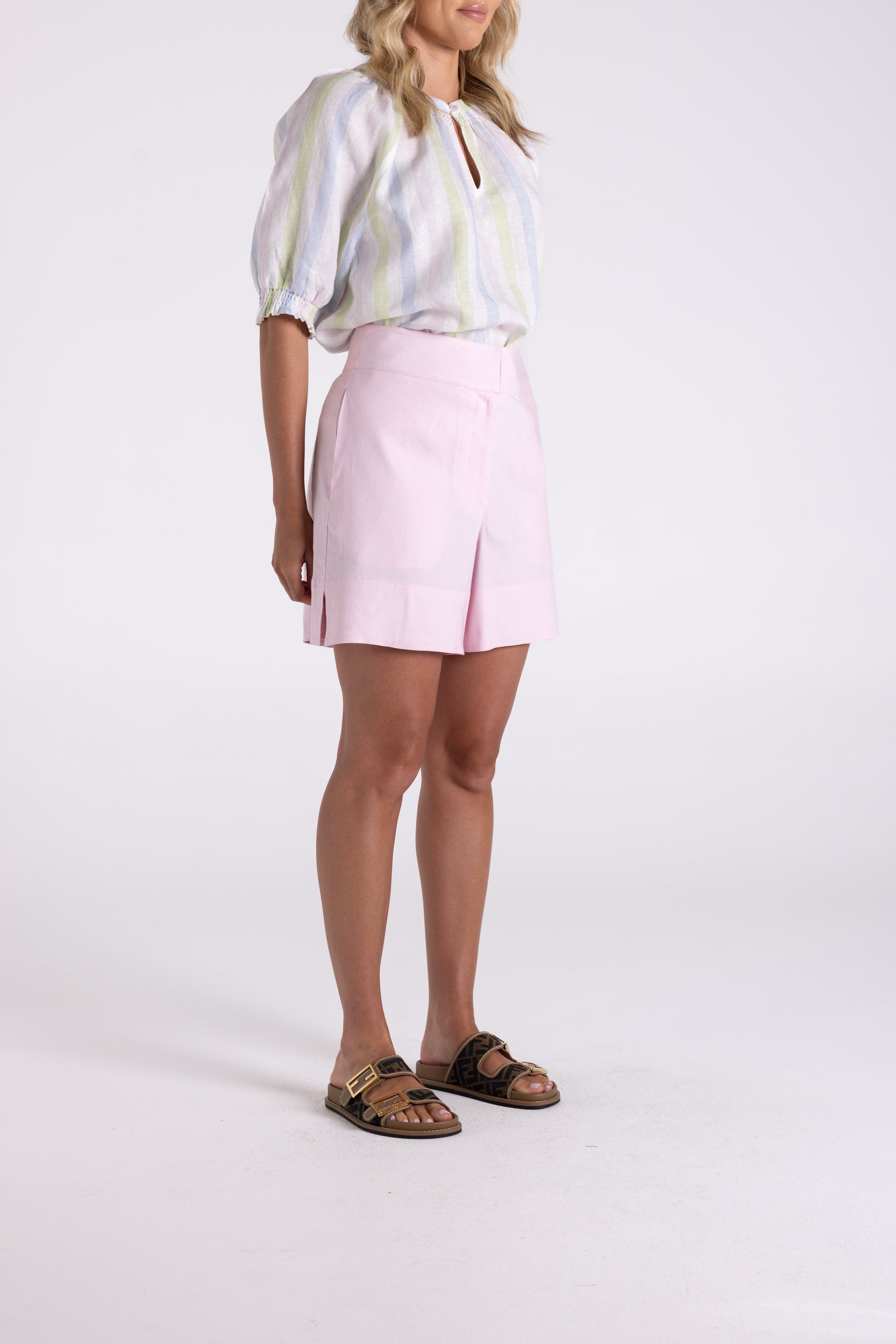 Linen Blend Short