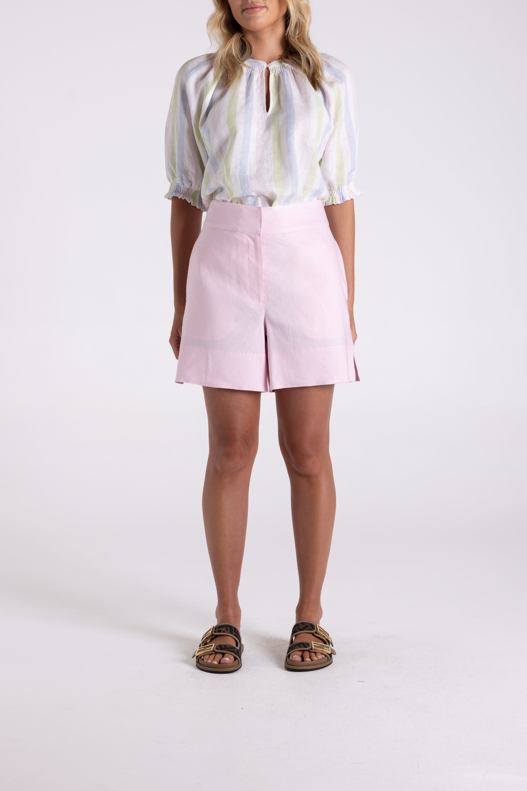 Linen Blend Short
