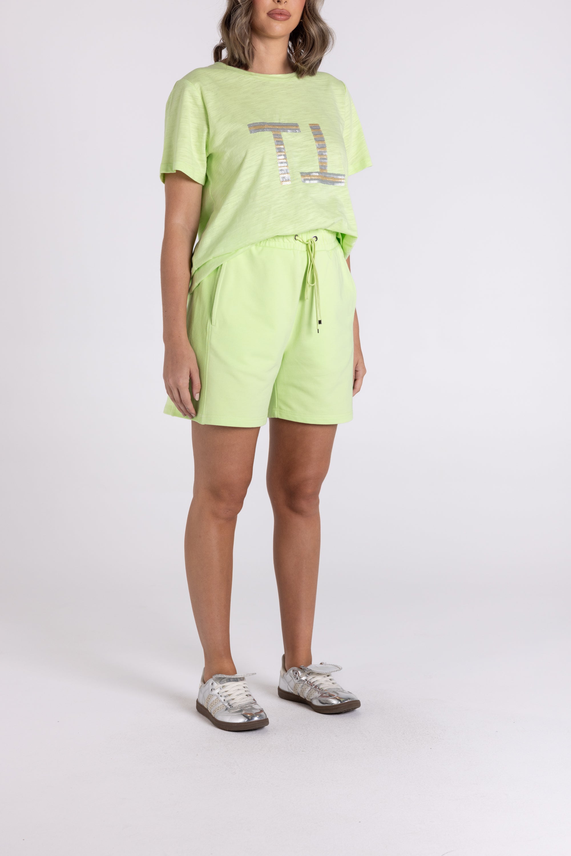 Track Short w/Beaded Logo