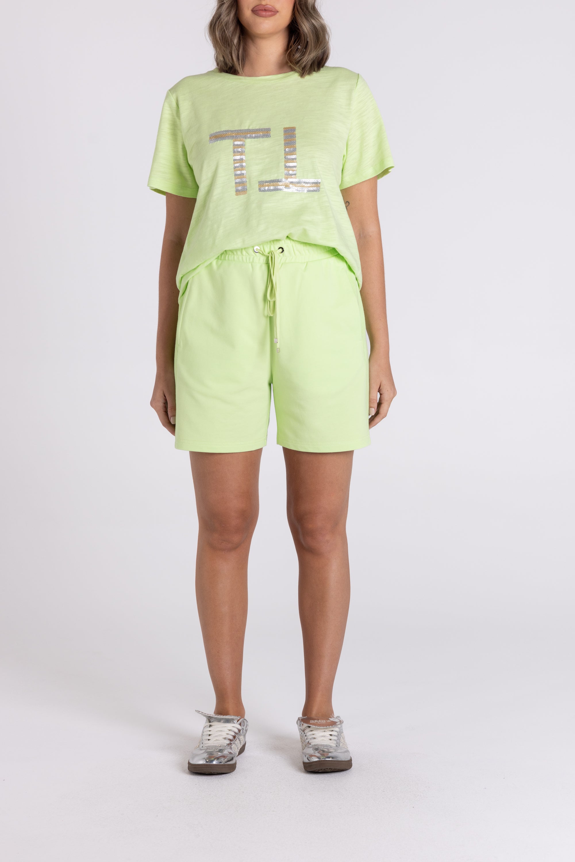 Track Short w/Beaded Logo