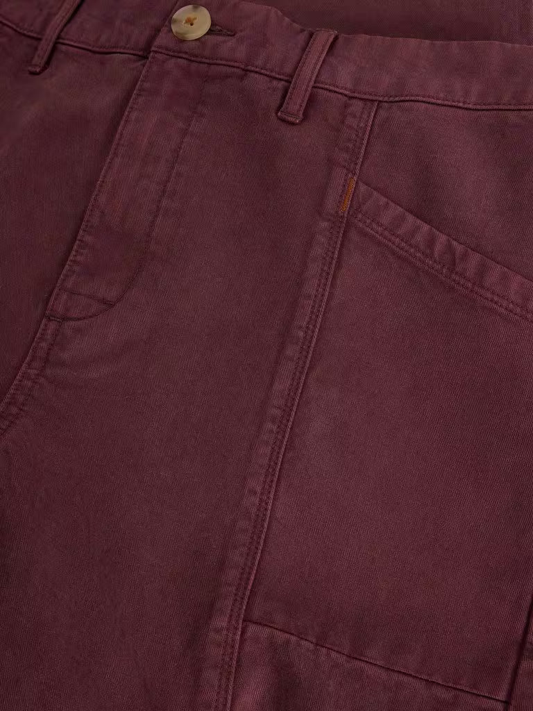 Thea Trouser - Dk Plum