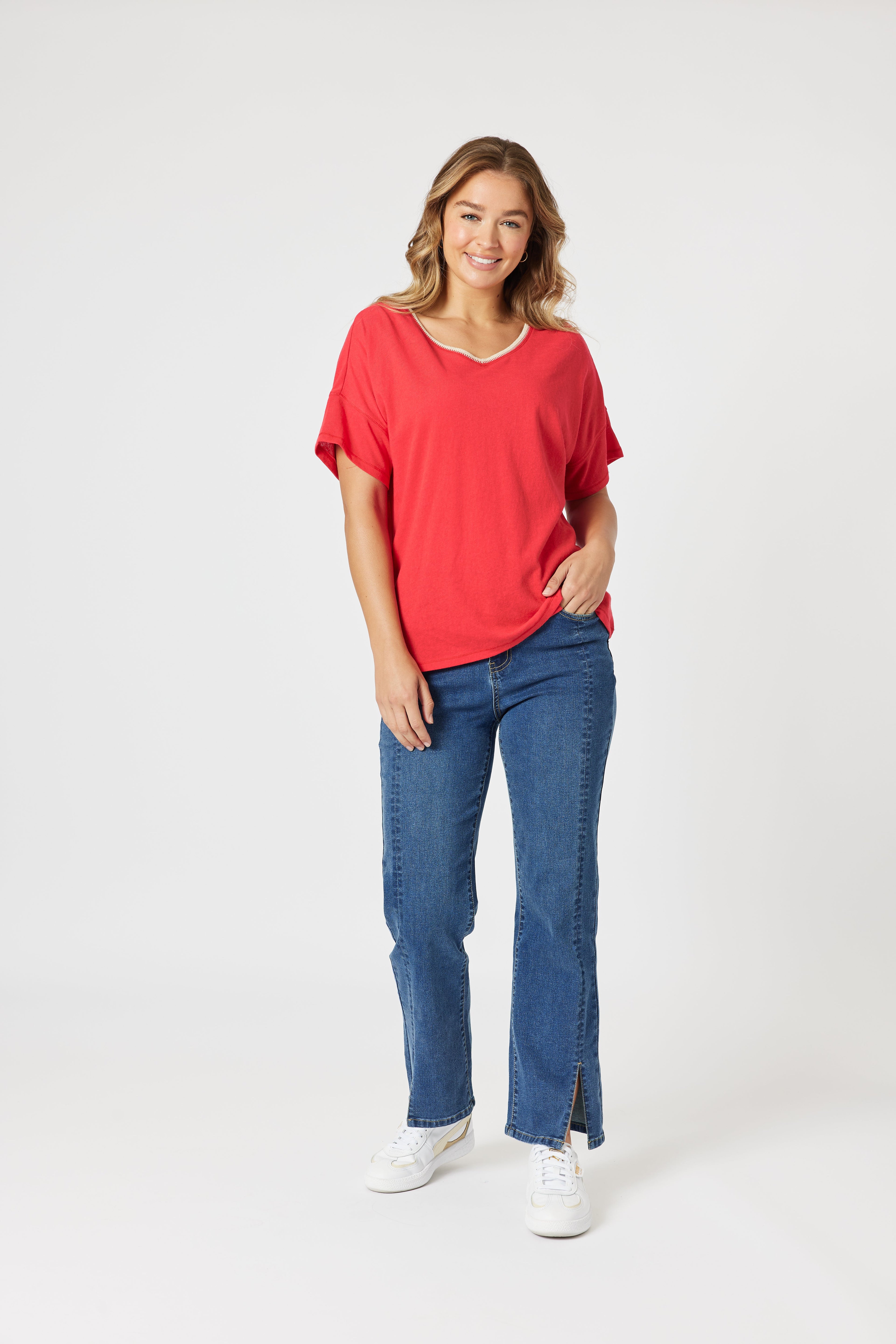 Bella Tee - Red