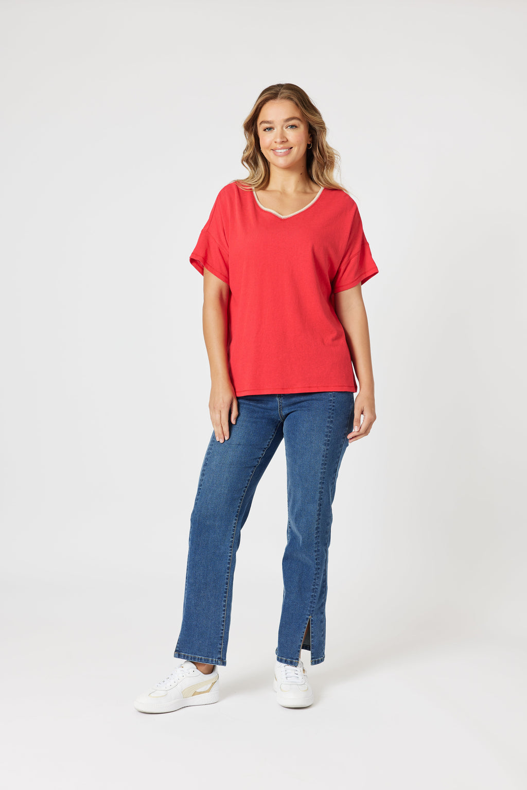 Bella Tee - Red