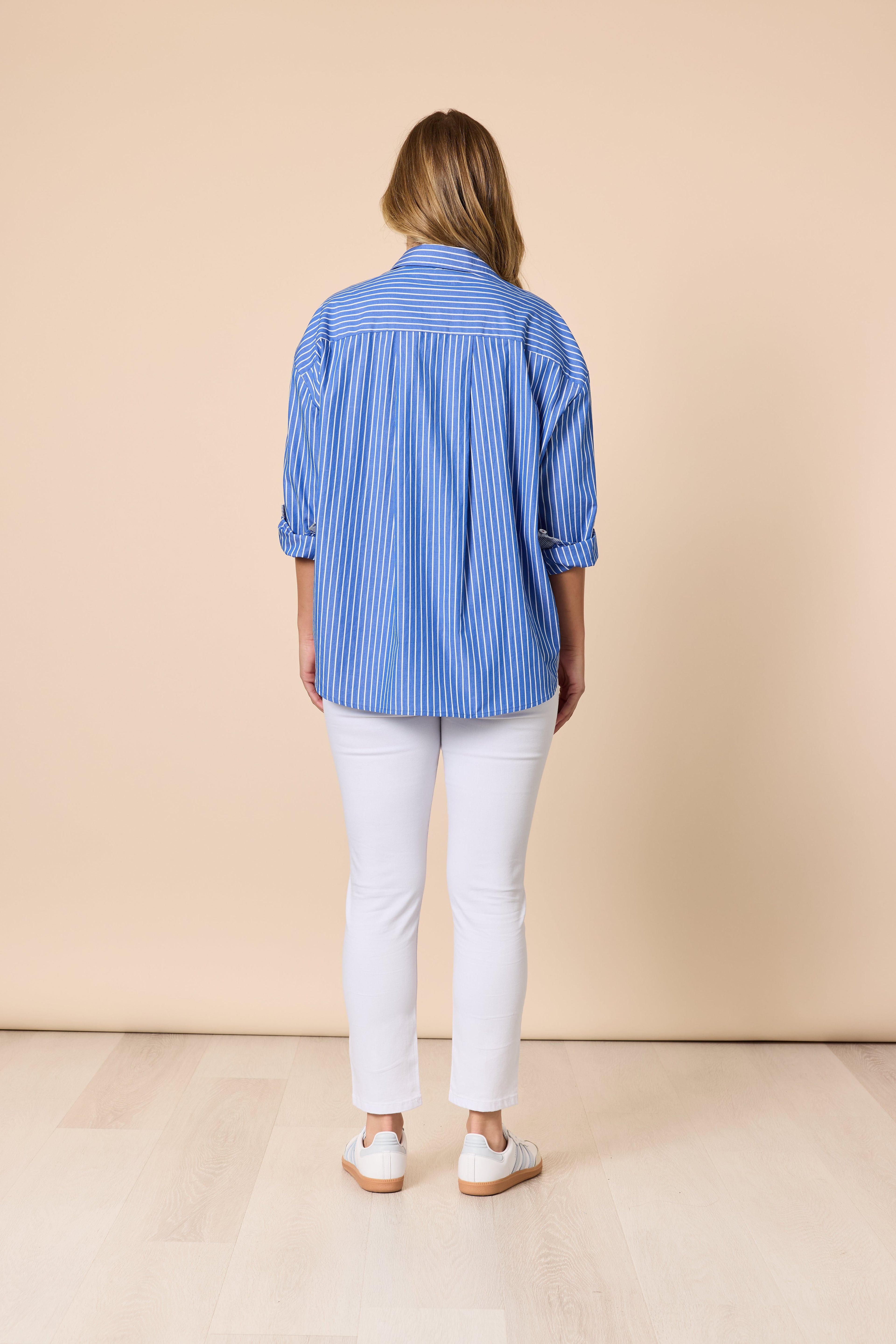 Cabo Stripe Print Shirt