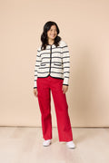 Hampton Stripe Cardigan