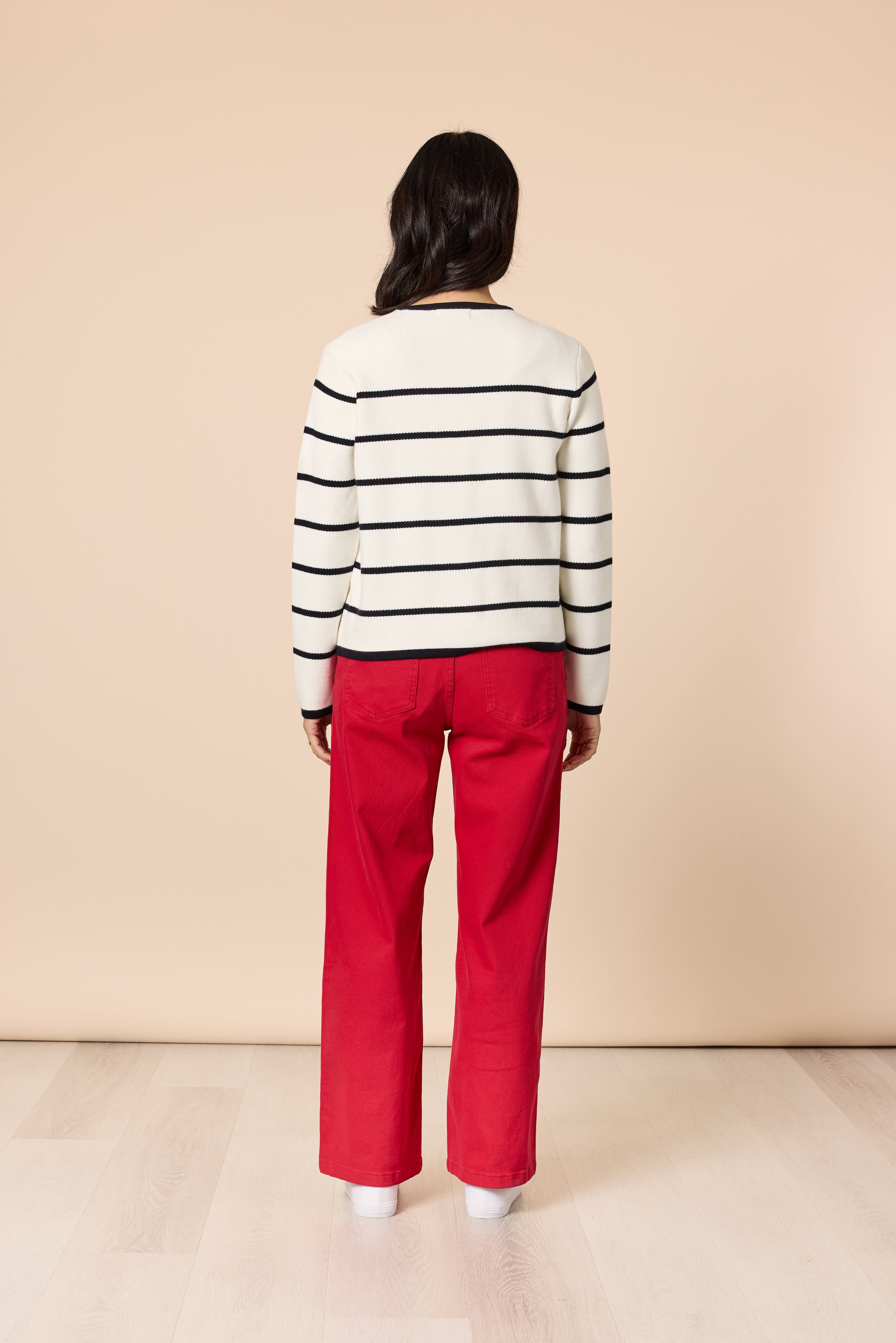 Hampton Stripe Cardigan