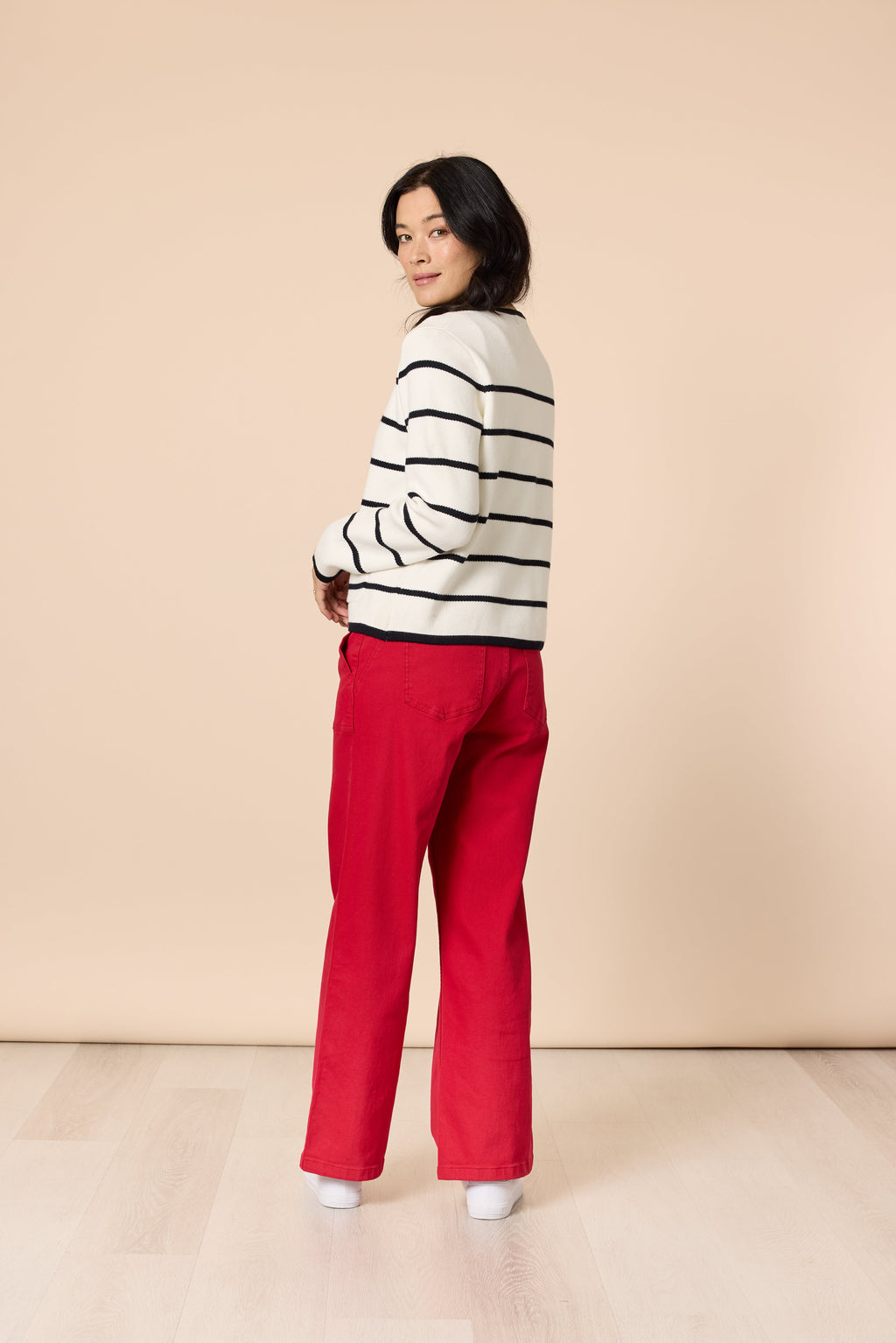 Hampton Stripe Cardigan