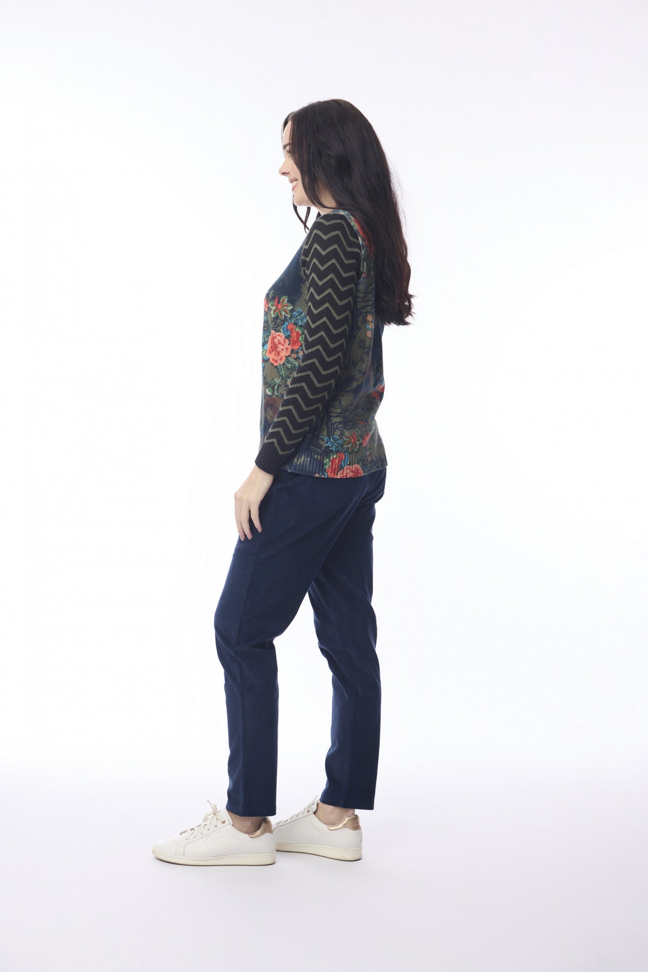 Keqioa Print Jumper