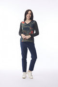 Keqioa Print Jumper
