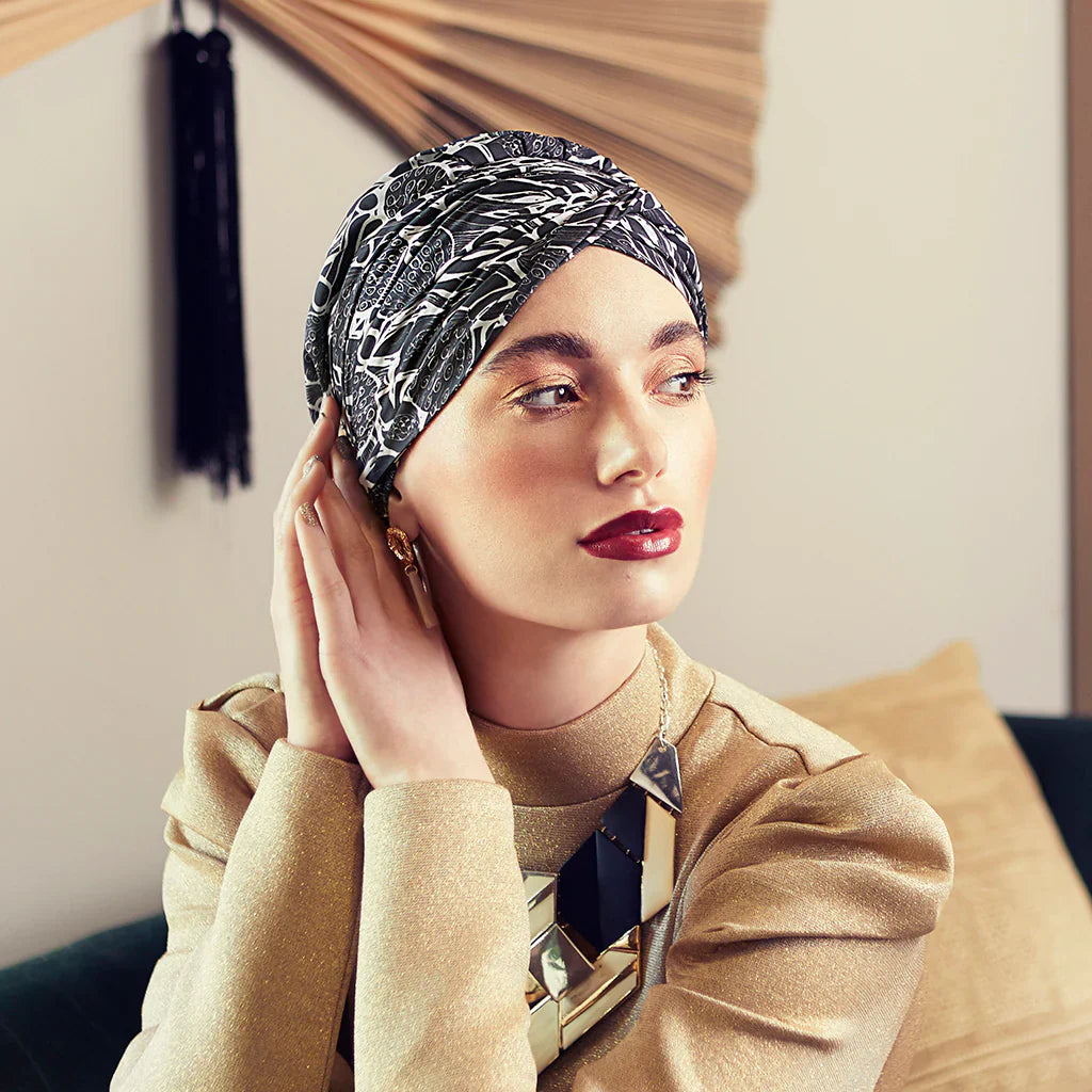 Boho Turban Floral Woods