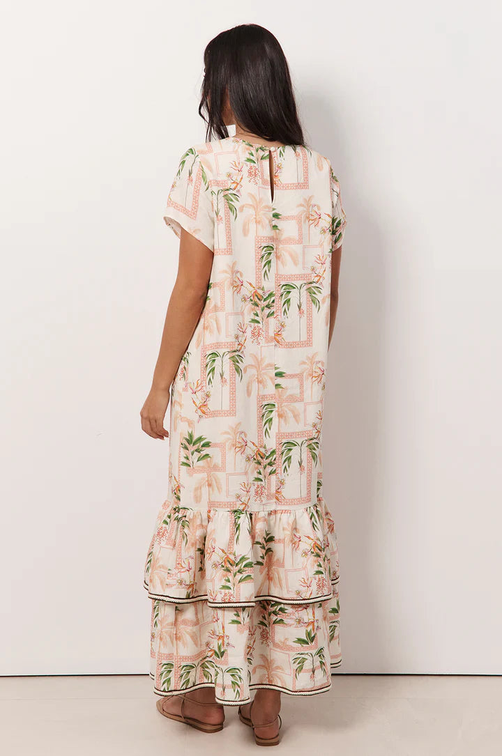 Rio Linen Maxi Dress