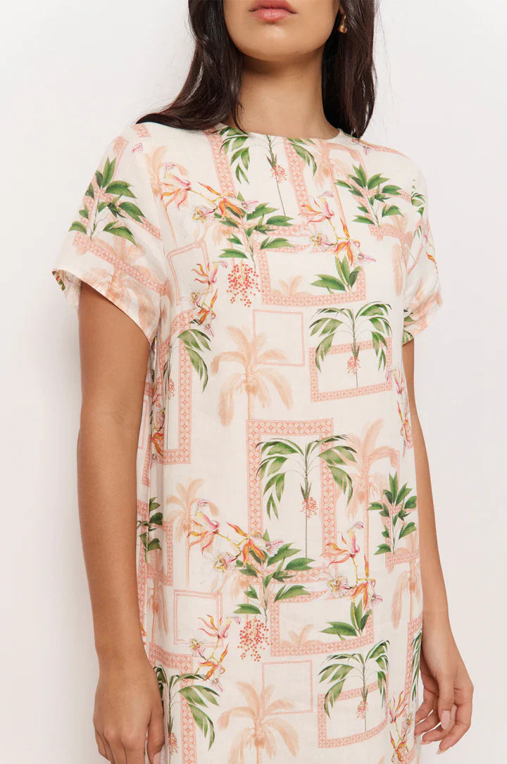 Rio Linen Maxi Dress