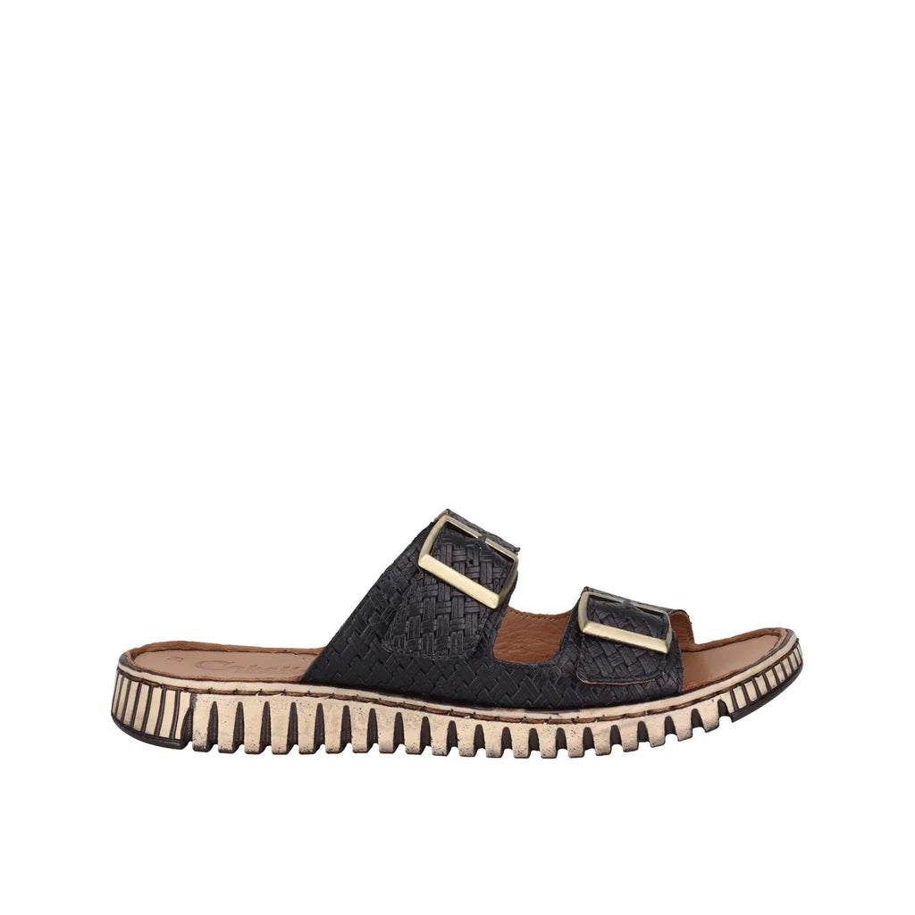 Aztec Leather Slip On