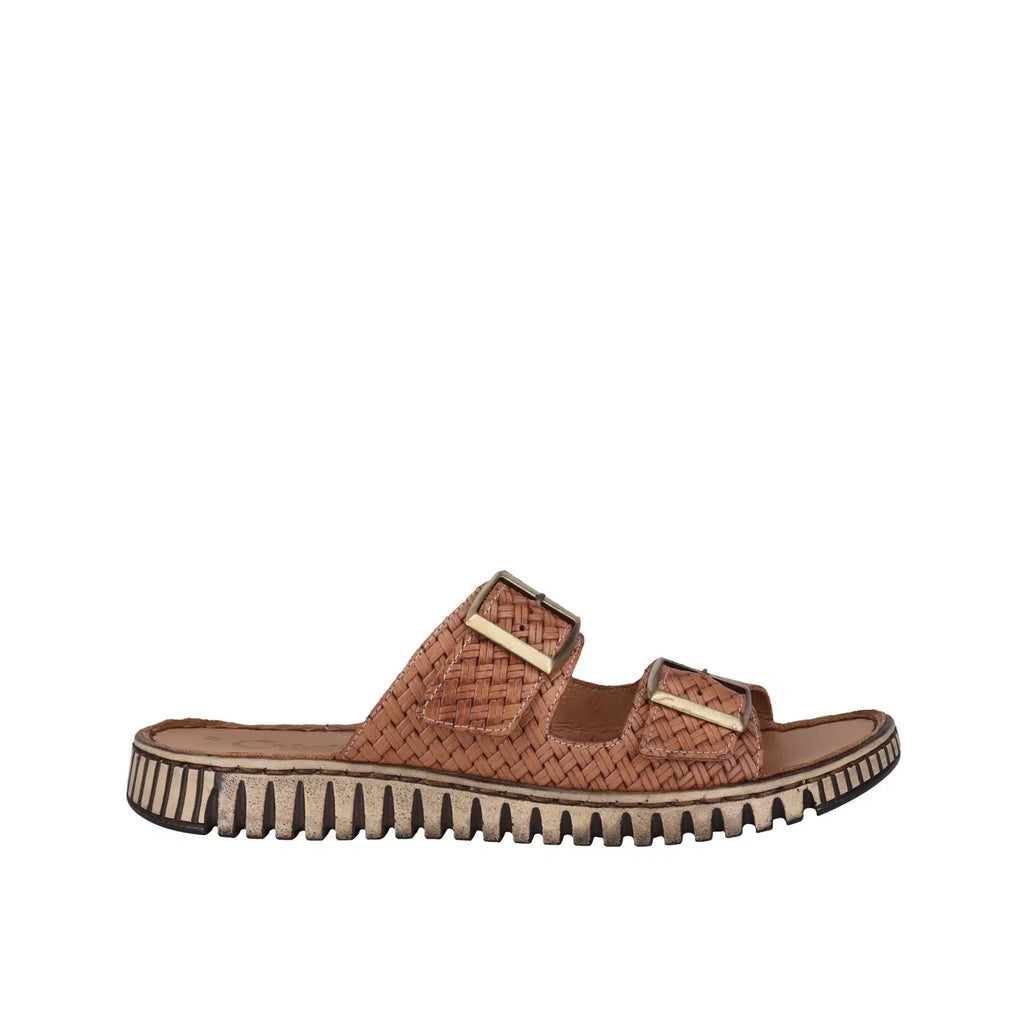 Aztec Leather Slip On
