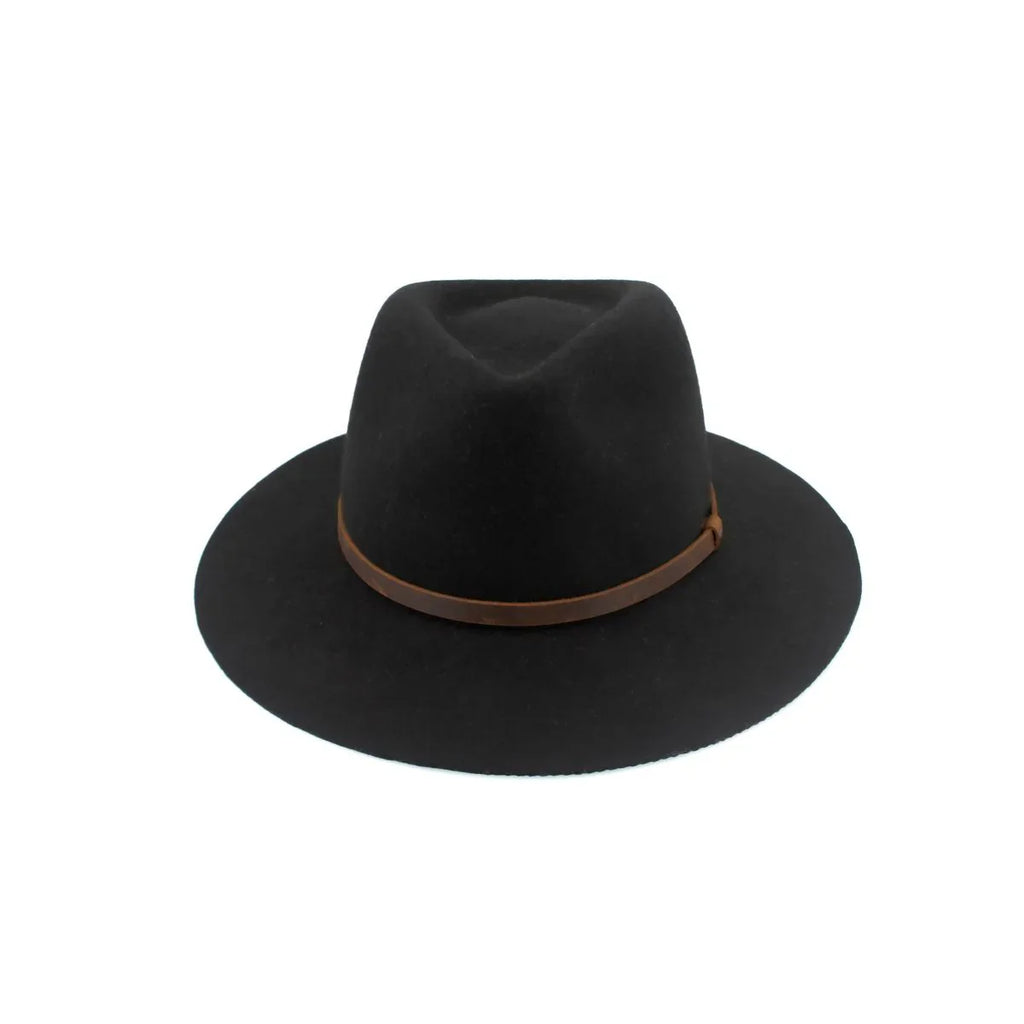 Perisher Wool Fedora - Black