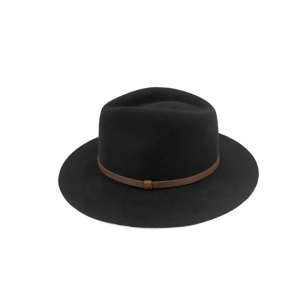 Perisher Wool Fedora - Black