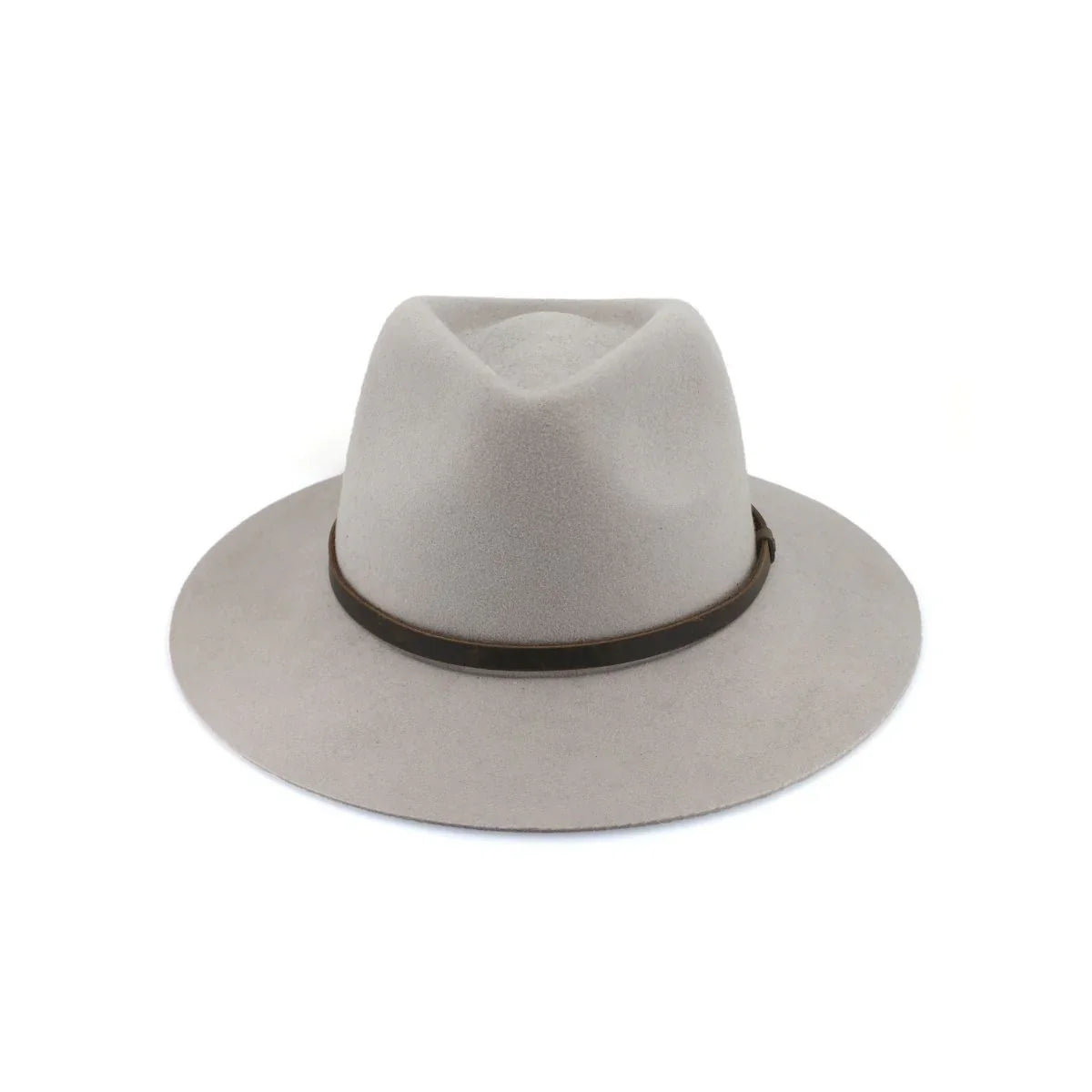 Perisher Wool Felt Fedora - Lt Grey