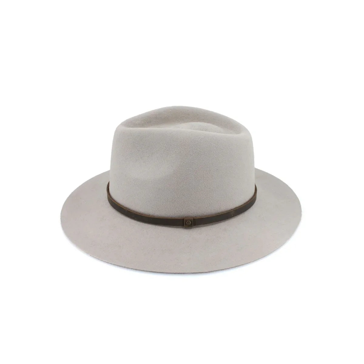 Perisher Wool Felt Fedora - Lt Grey