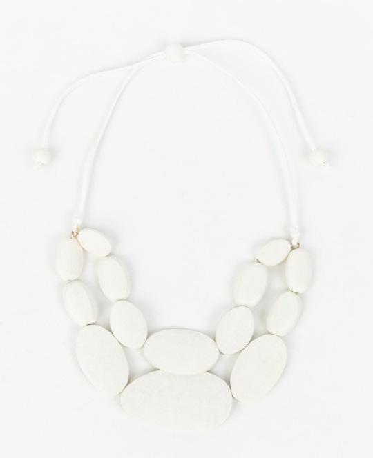 Kendra Necklace - White