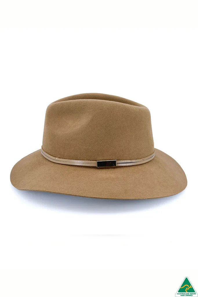 Canopy Bay Thorburn Felt Fedora by Deborah Hutton