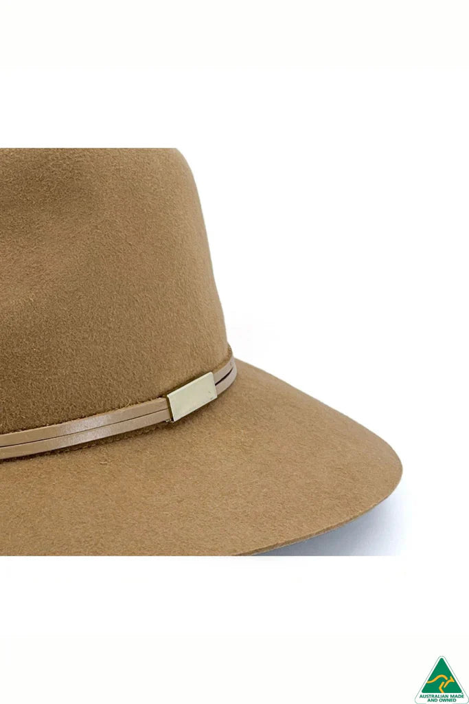 Canopy Bay Thorburn Felt Fedora by Deborah Hutton
