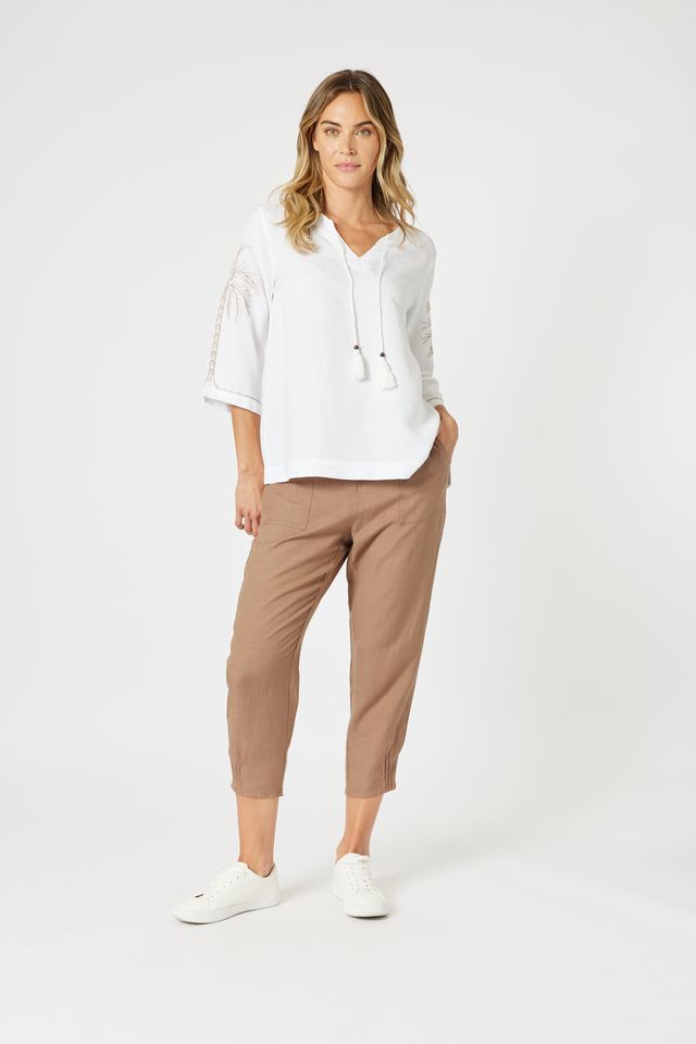 Lino Tapered Pant