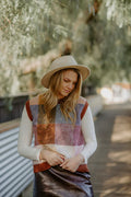 Birdseye Check Vest