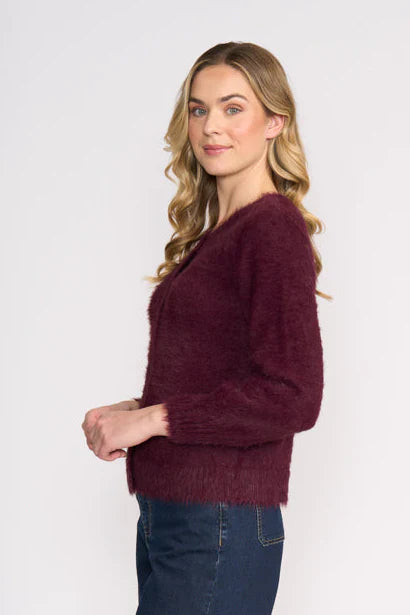 Fluffin Cute Reversible Cardi