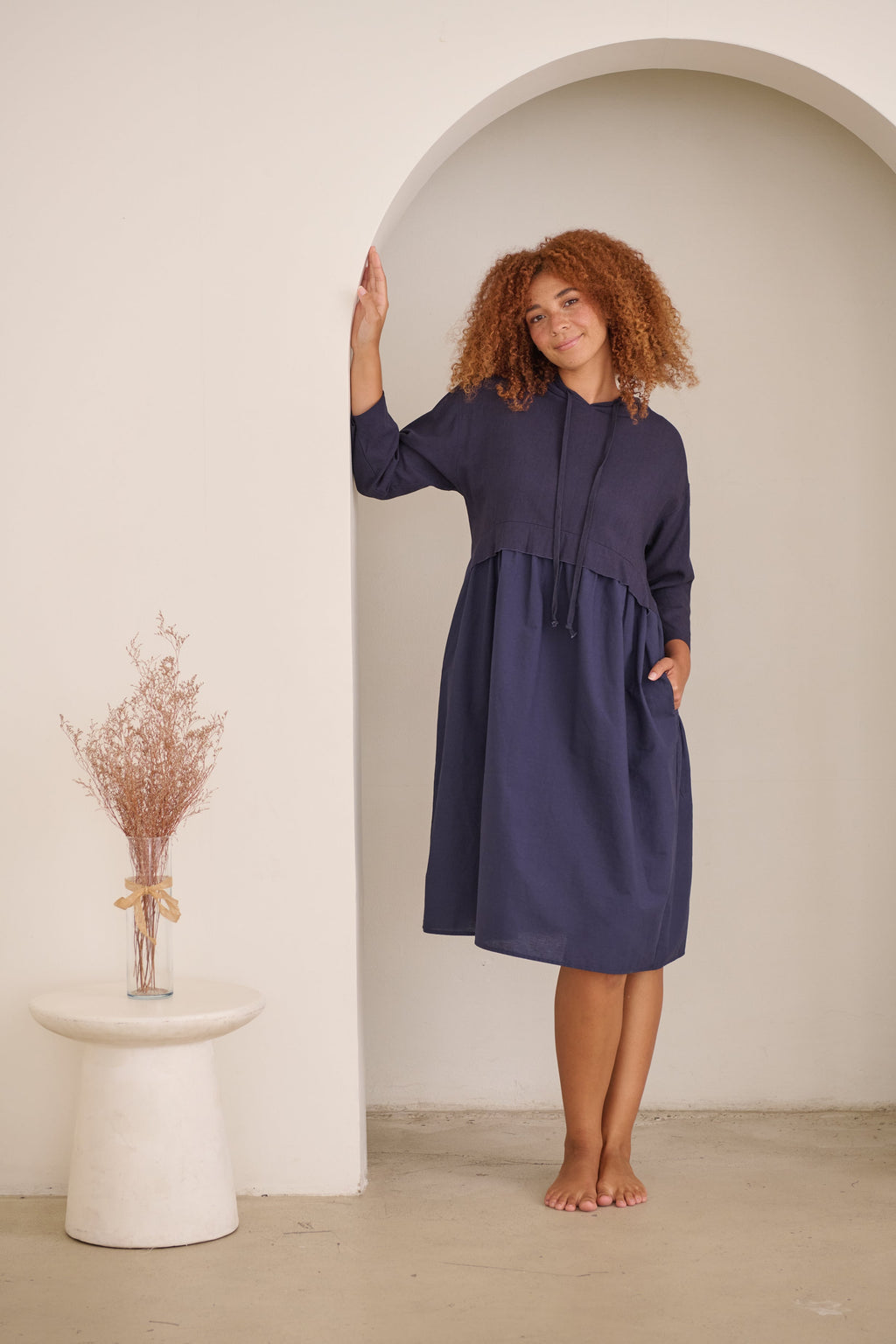 Layer Dress w/Hood