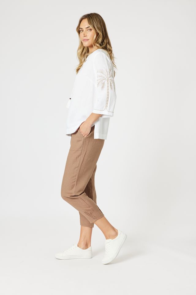 Lino Tapered Pant