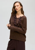 Fluffy V Neck Knit
