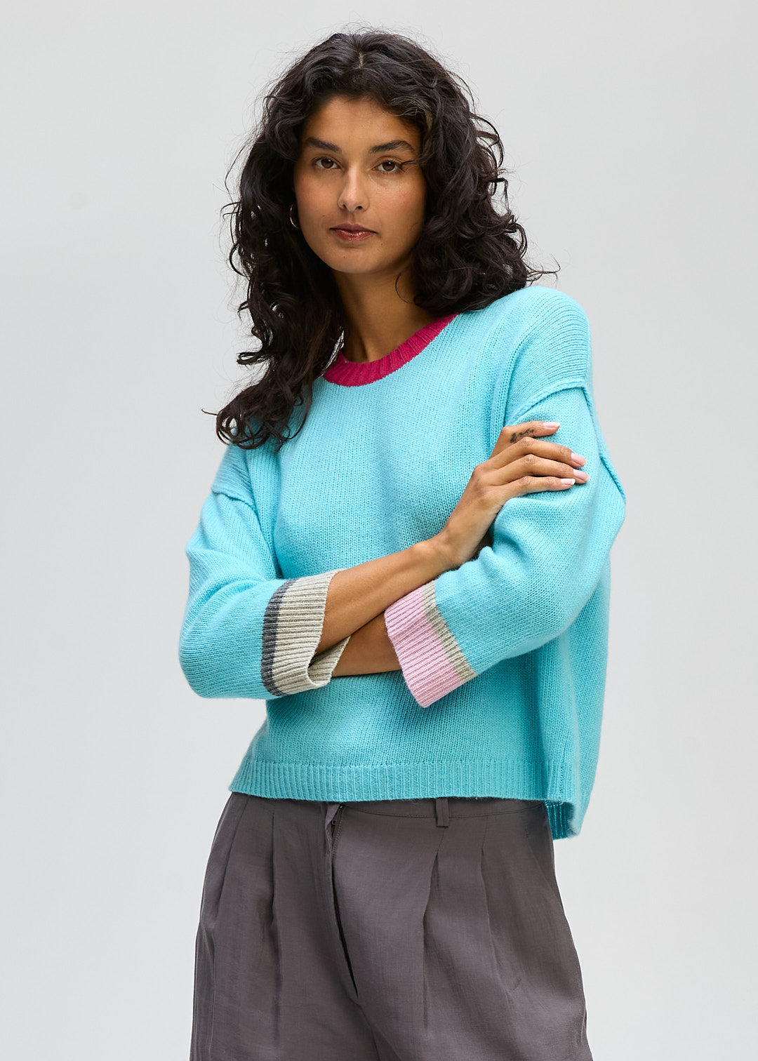 Trim Detail Jumper