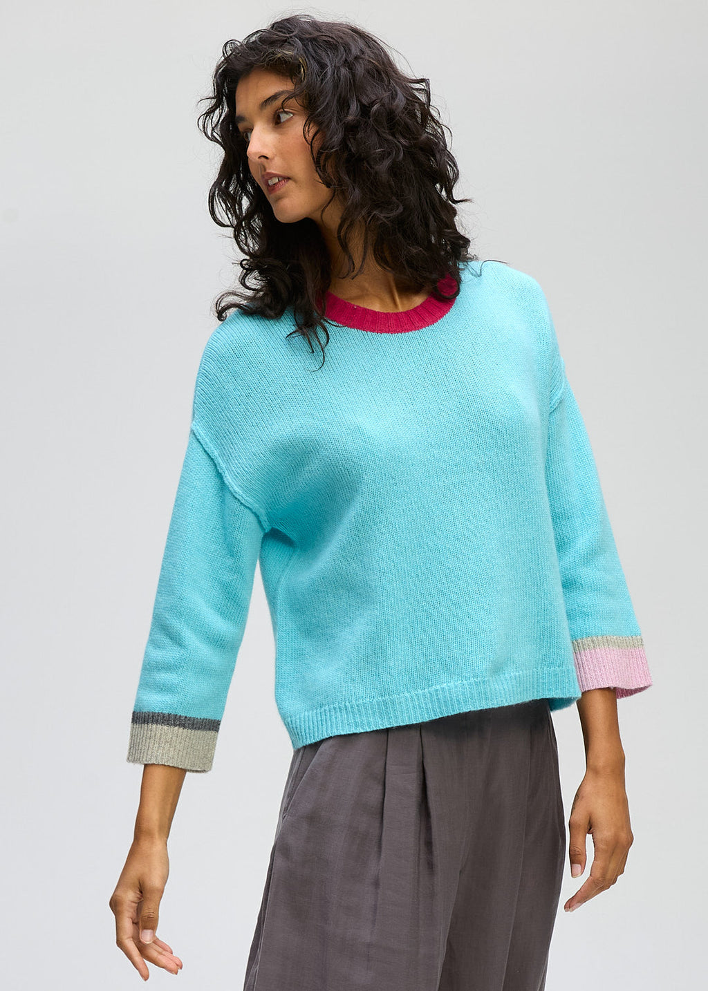 Trim Detail Jumper