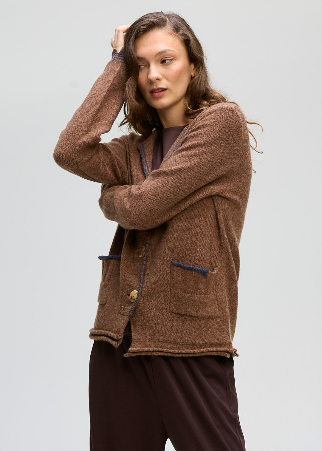 Collared Cardi