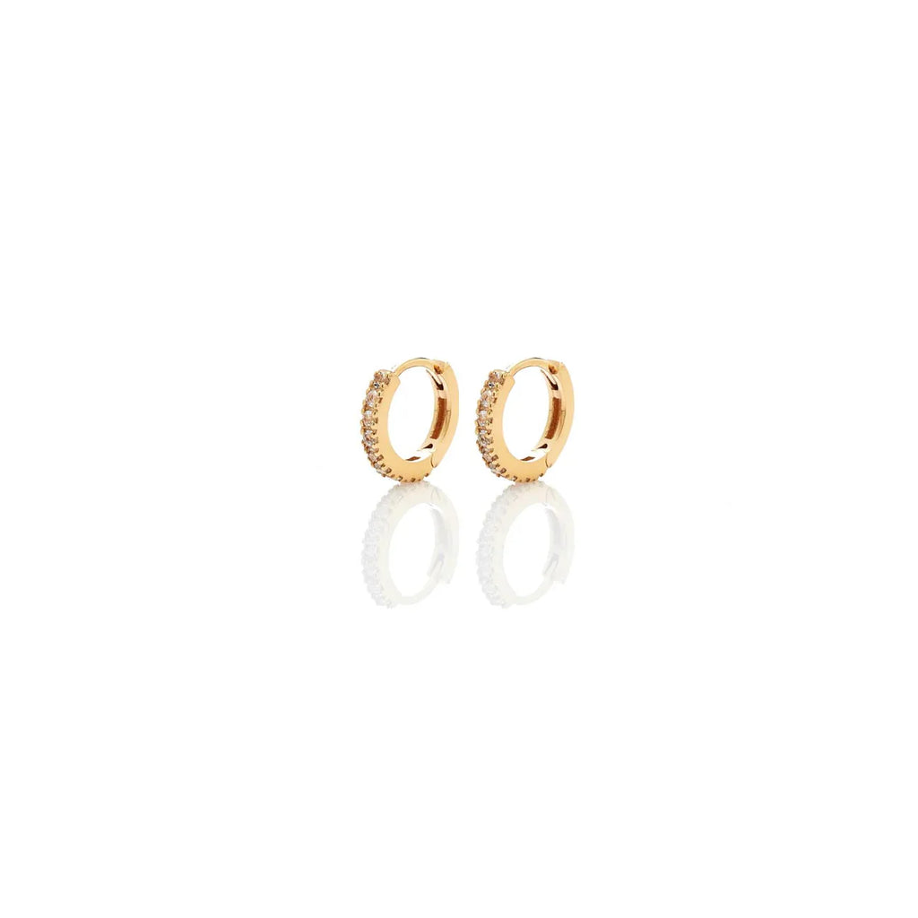 Petite Eternity Sleepers - Gold