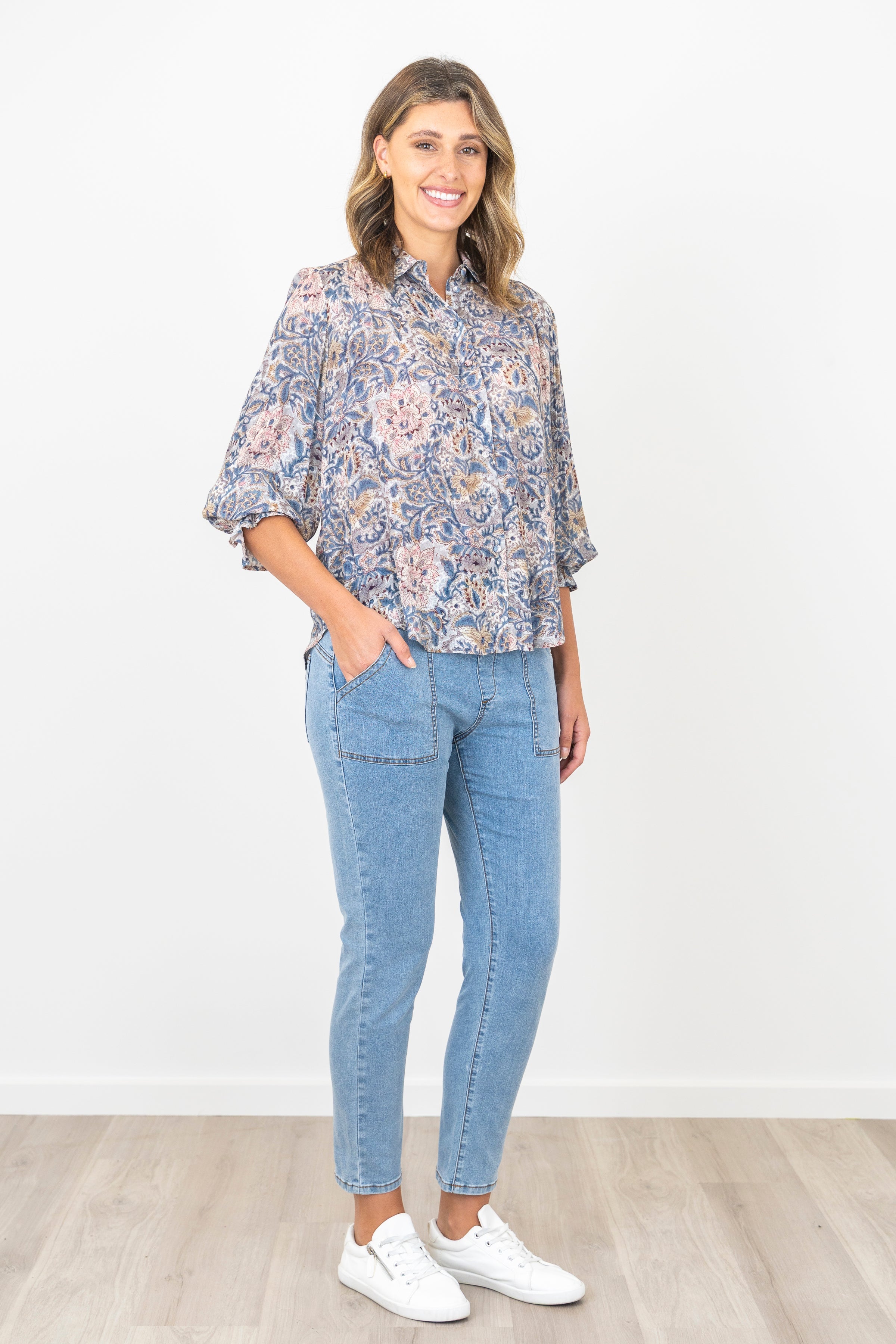 Mona L/S Shirt - Multi