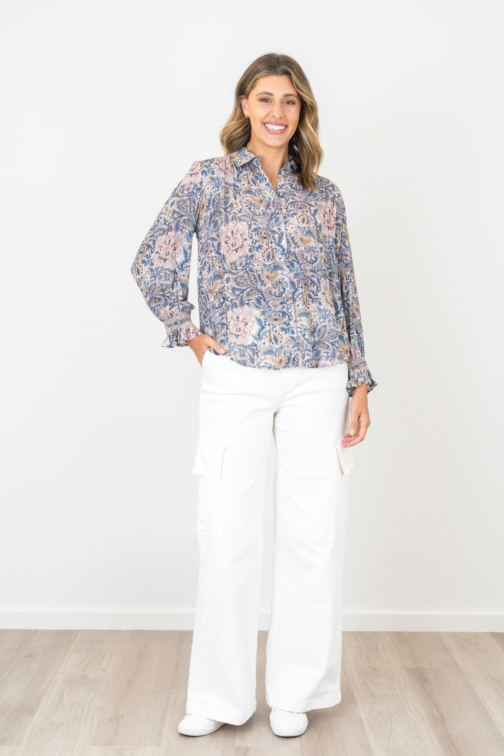 Mona L/S Shirt - Multi