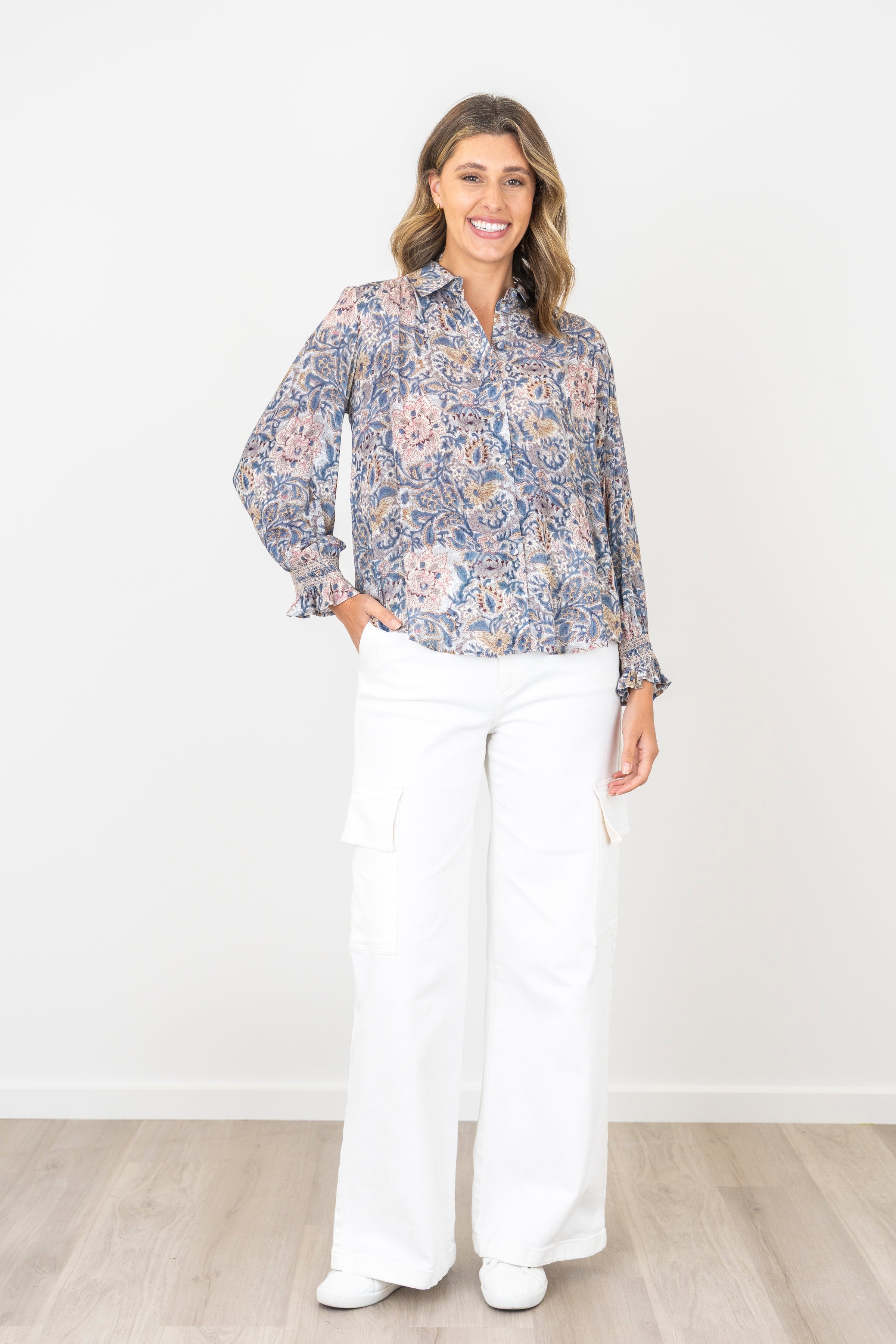 Mona L/S Shirt - Multi