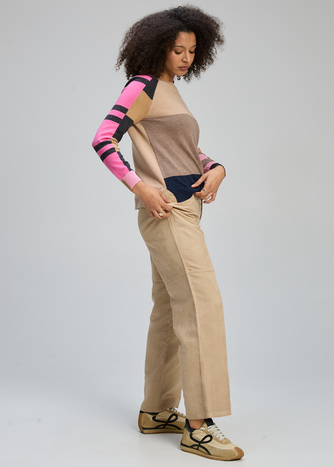Colour Block Jumper