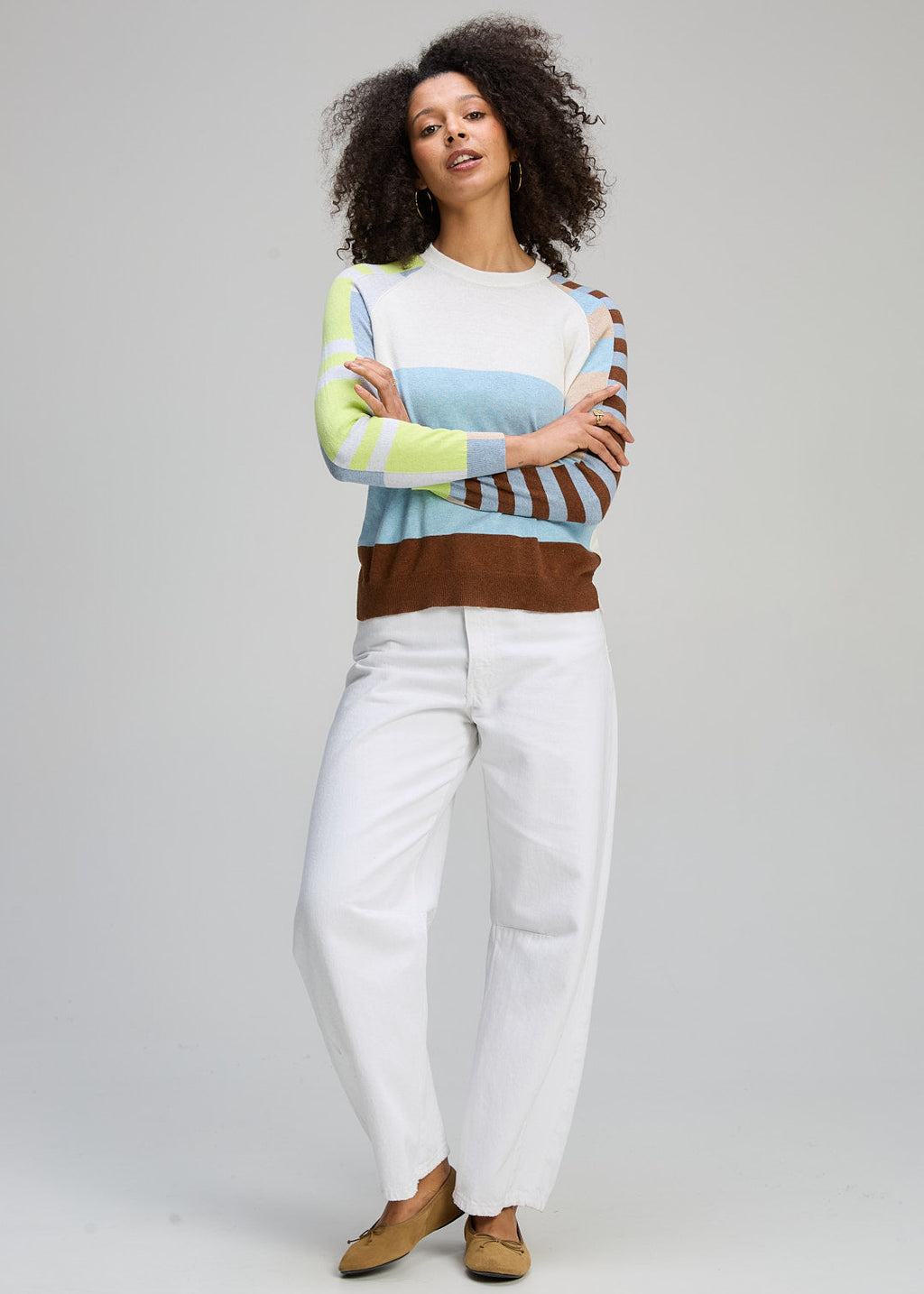 Colour Block Jumper