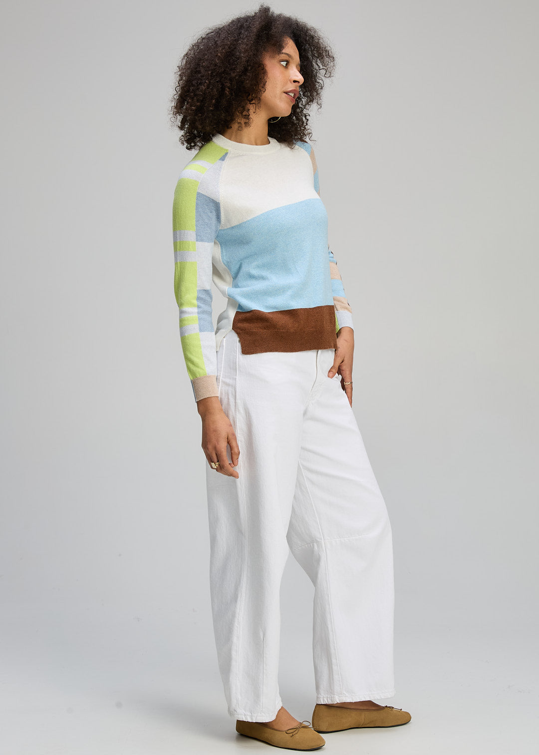 Colour Block Jumper