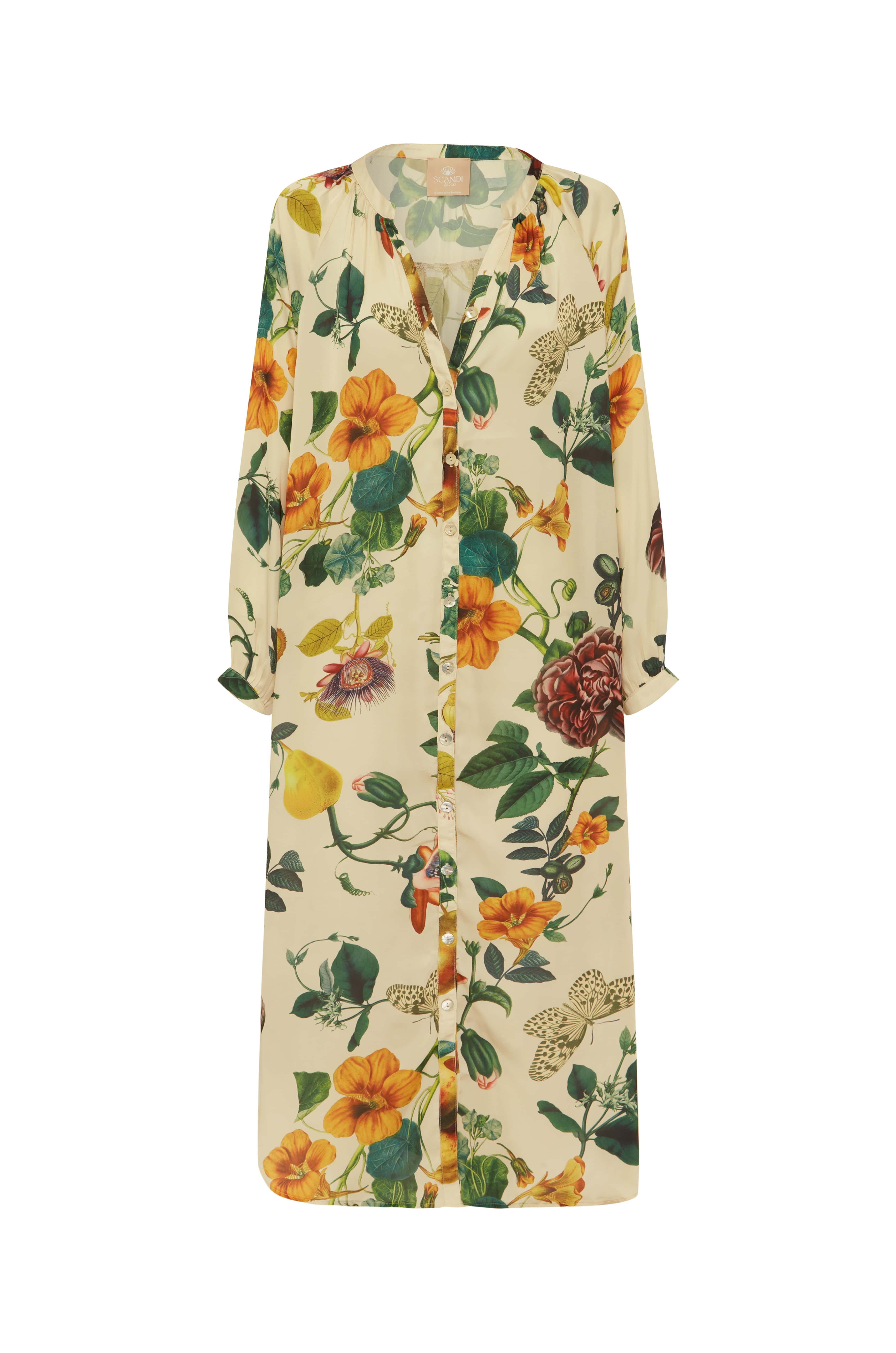 Evelyn Dress - Autumn Print