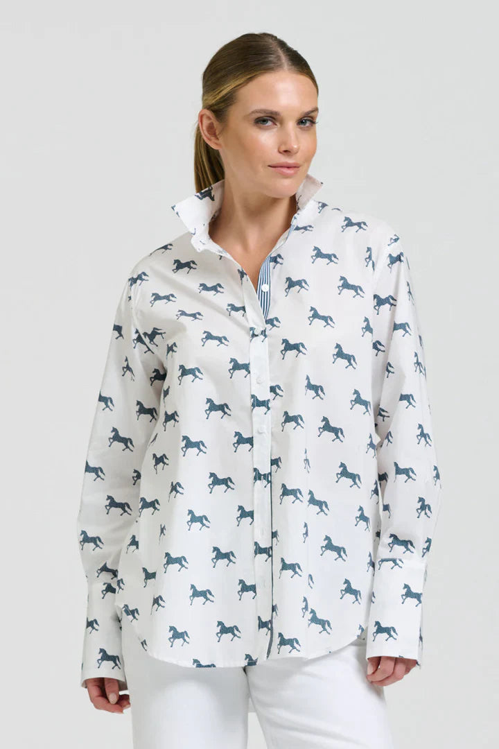 Elodie Girlfriend Relaxed Shirt