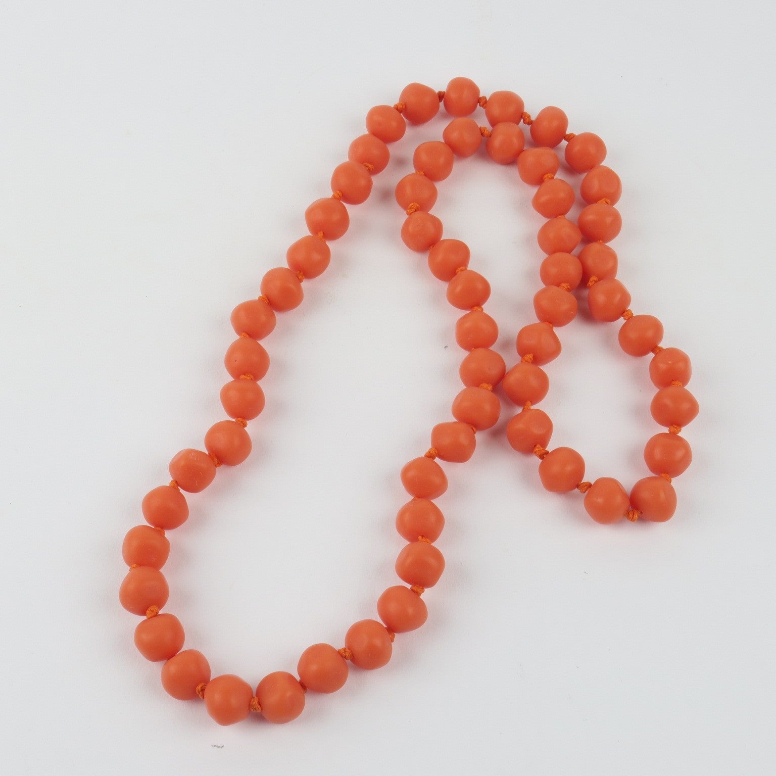 Pebble Necklace - Orange