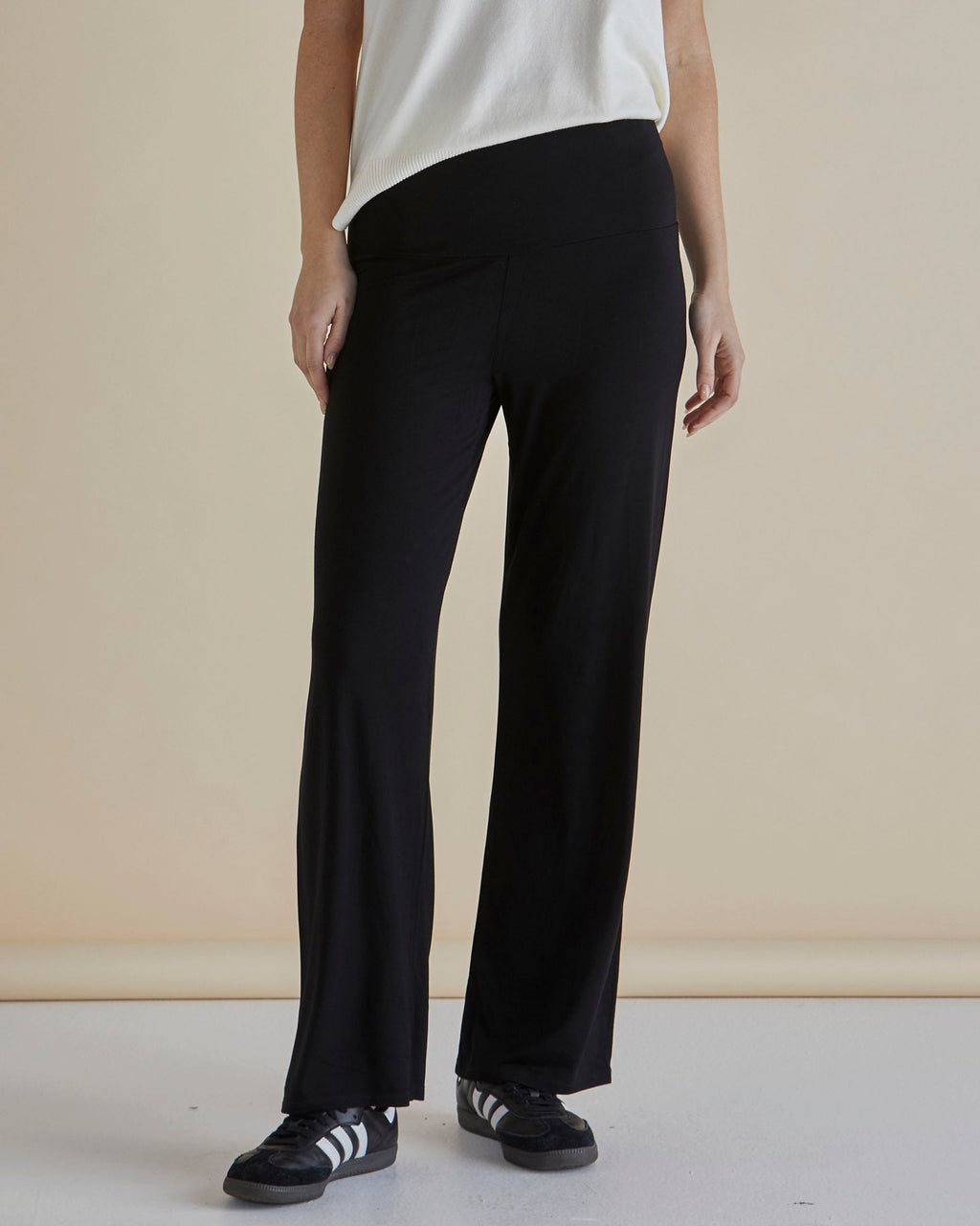 Houston Bamboo Relaxed pant - Black